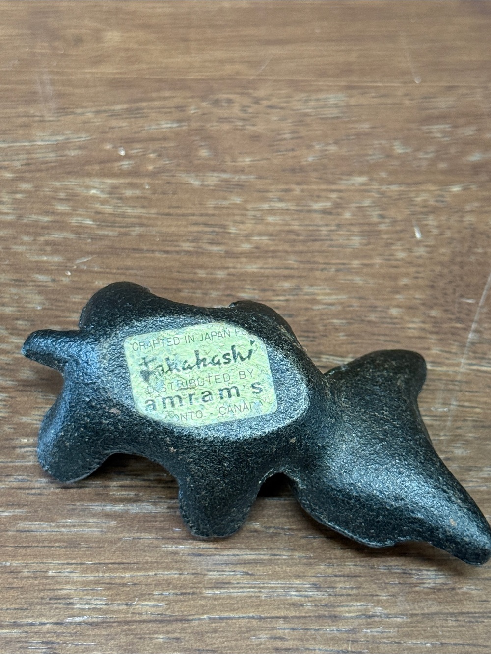 Takahashi Cast Iron Cat Figurine - Picture 2 of 2